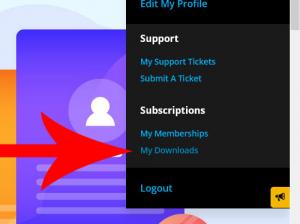 Login to RSJoomla! > My Downloads area