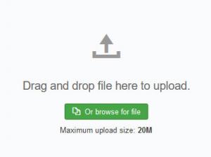 Browse for the .zip file