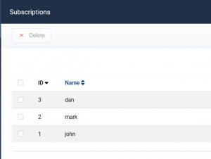 Comments Subscriptions