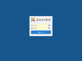 Backend panel login