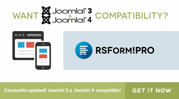 Get Joomla 3 Form Builder
